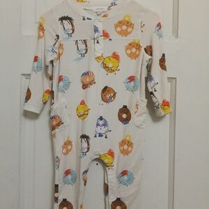 Angel Dear Donut Soft Bamboo Viscose Romper Baby Outfit 6-12 Months